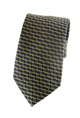 Landin Yellow Patterned Tie