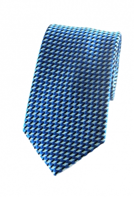 Marcus Blue Checked Tie