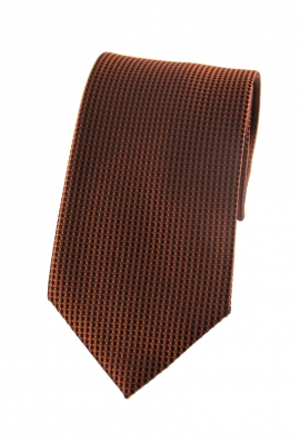 Max Orange Spotted Tie