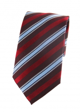 Nathaniel Red Striped Tie