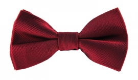 Jaylin Red Plain Bow Tie