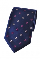 Leon Blue Floral Tie