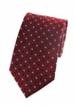 Marcus Red Patterned Tie
