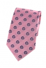 Skyler Pink Swirl Print Tie