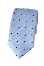 Dylan Light Blue Spotted Tie